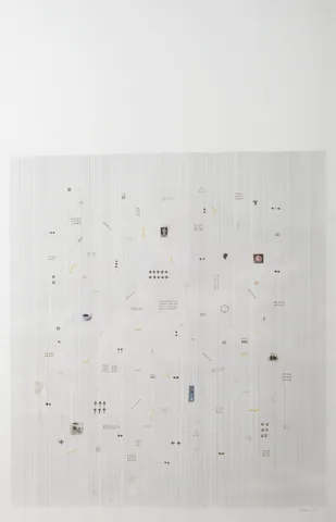 Artwork by Gene Davis at Rabbit Gallery Toronto
