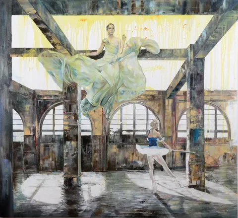 Artwork by Janusz Orzechowski at Rabbit Gallery Toronto