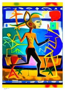 Gene DeSanctis, Common Dwellers Series, #7, 2025