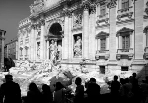 Angelina Aristodemo, Fontana di Trevi a Roma, 2018