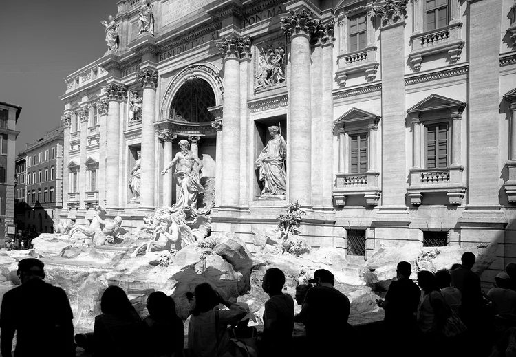Angelina Aristodemo, Fontana di Trevi a Roma, 2018