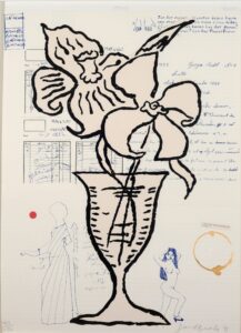 Donald Baechler, Untitled (Flowers), 1993