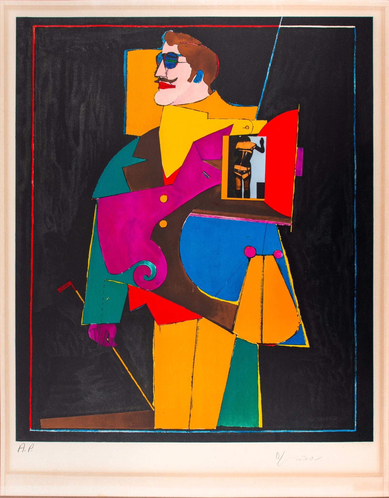 Richard Lindner, Heart, 1969