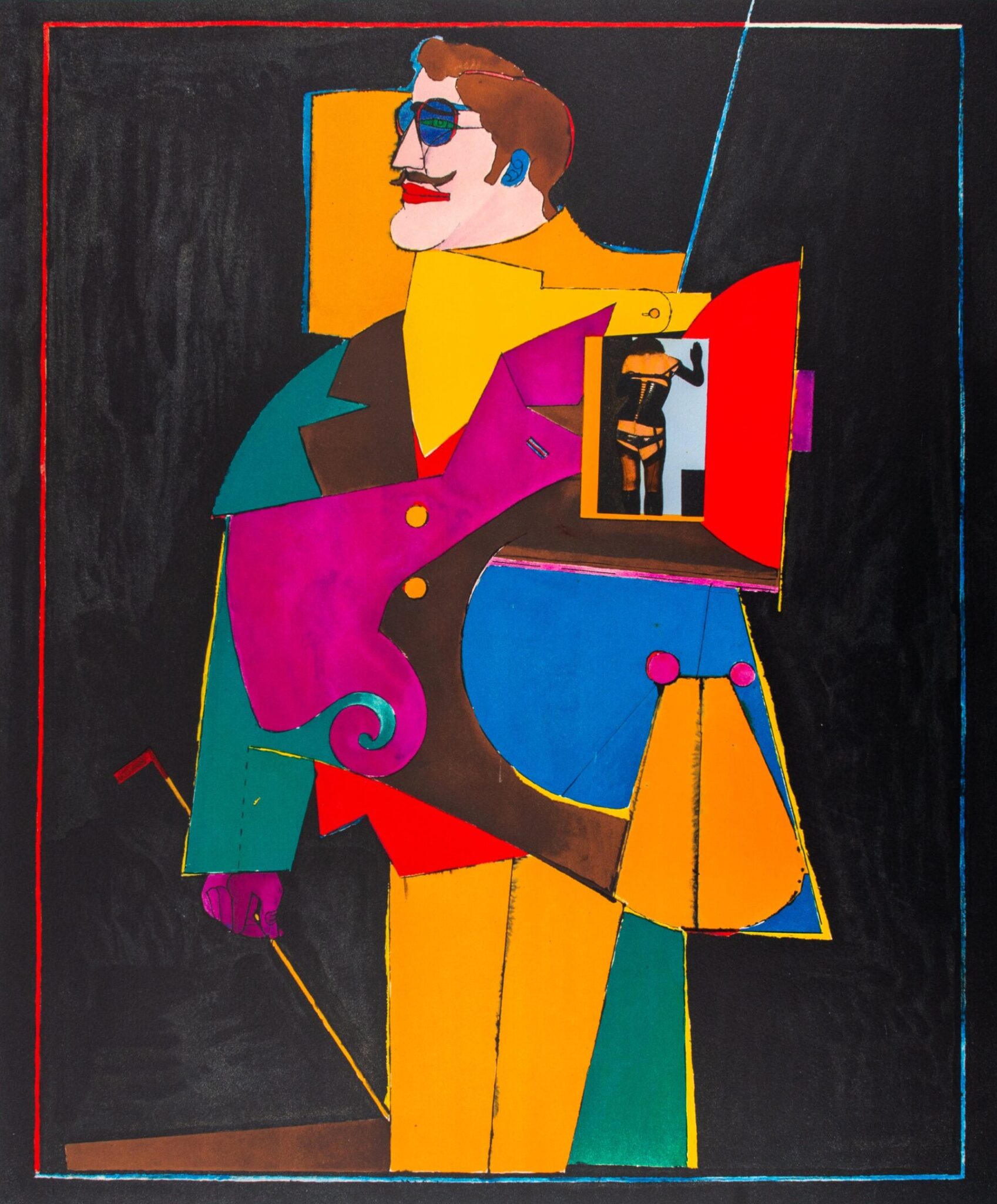 Richard Lindner, Heart, 1969