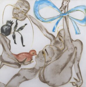 Francesco Clemente, Yellow, Red or Blue, 1999