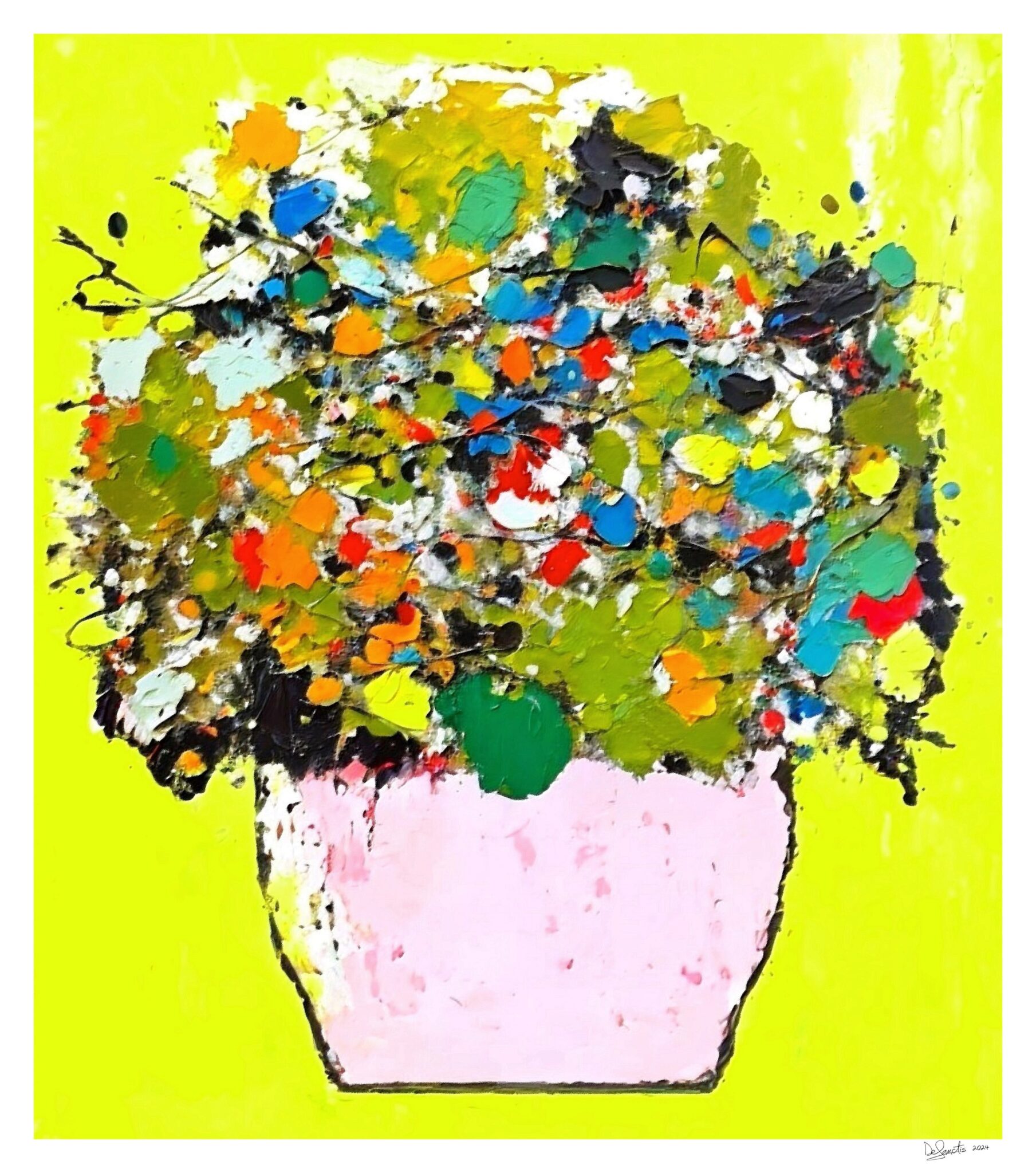 Gene DeSanctis, Late Spring Flowers, 2024