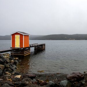 Ingrid Misner, Fishing Shack, Newfoundland