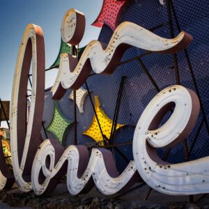 Ingrid Misner, Neon Museum, Las Vegas
