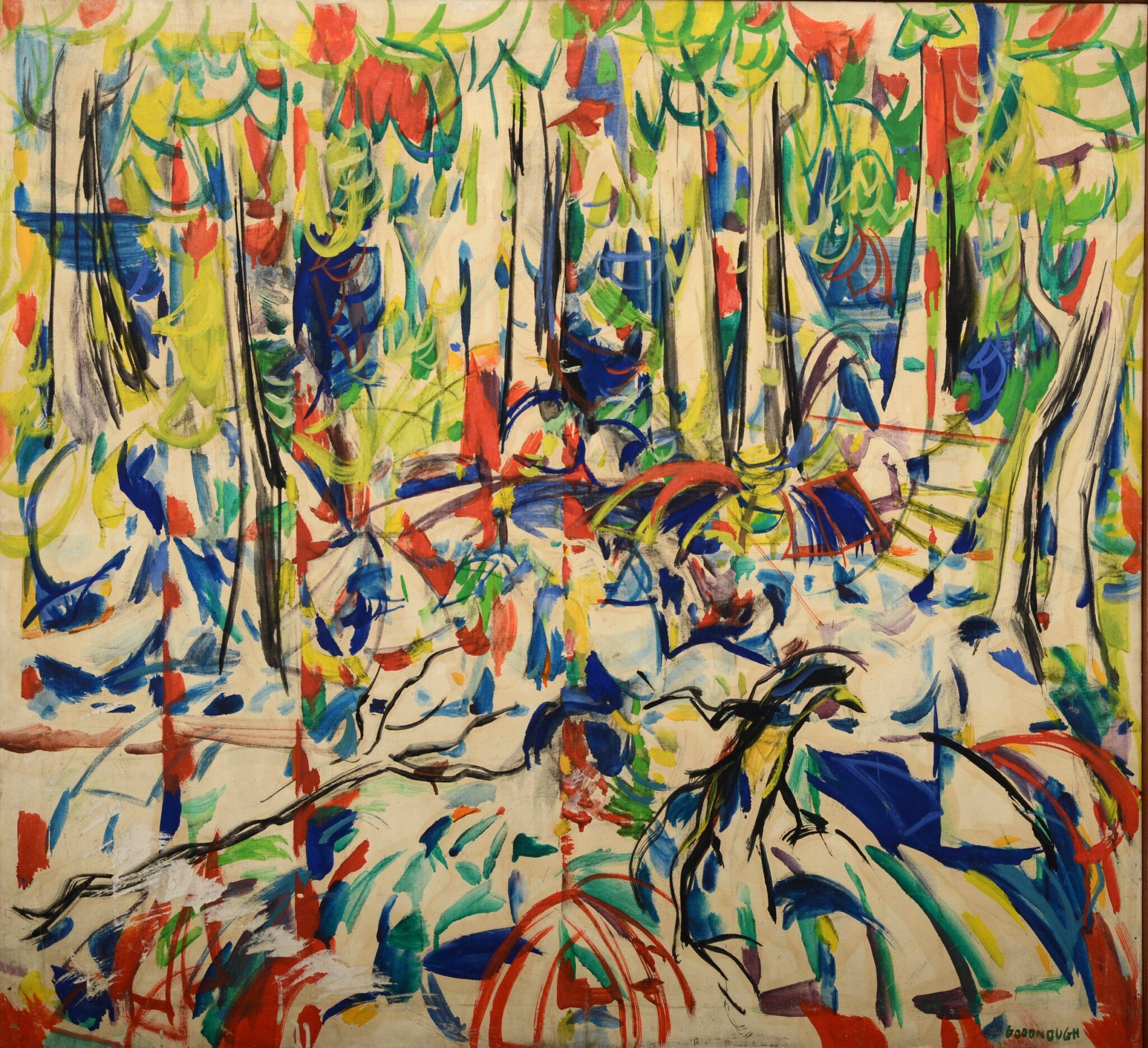 Robert Goodnough, Kilroy Was Here, 1950