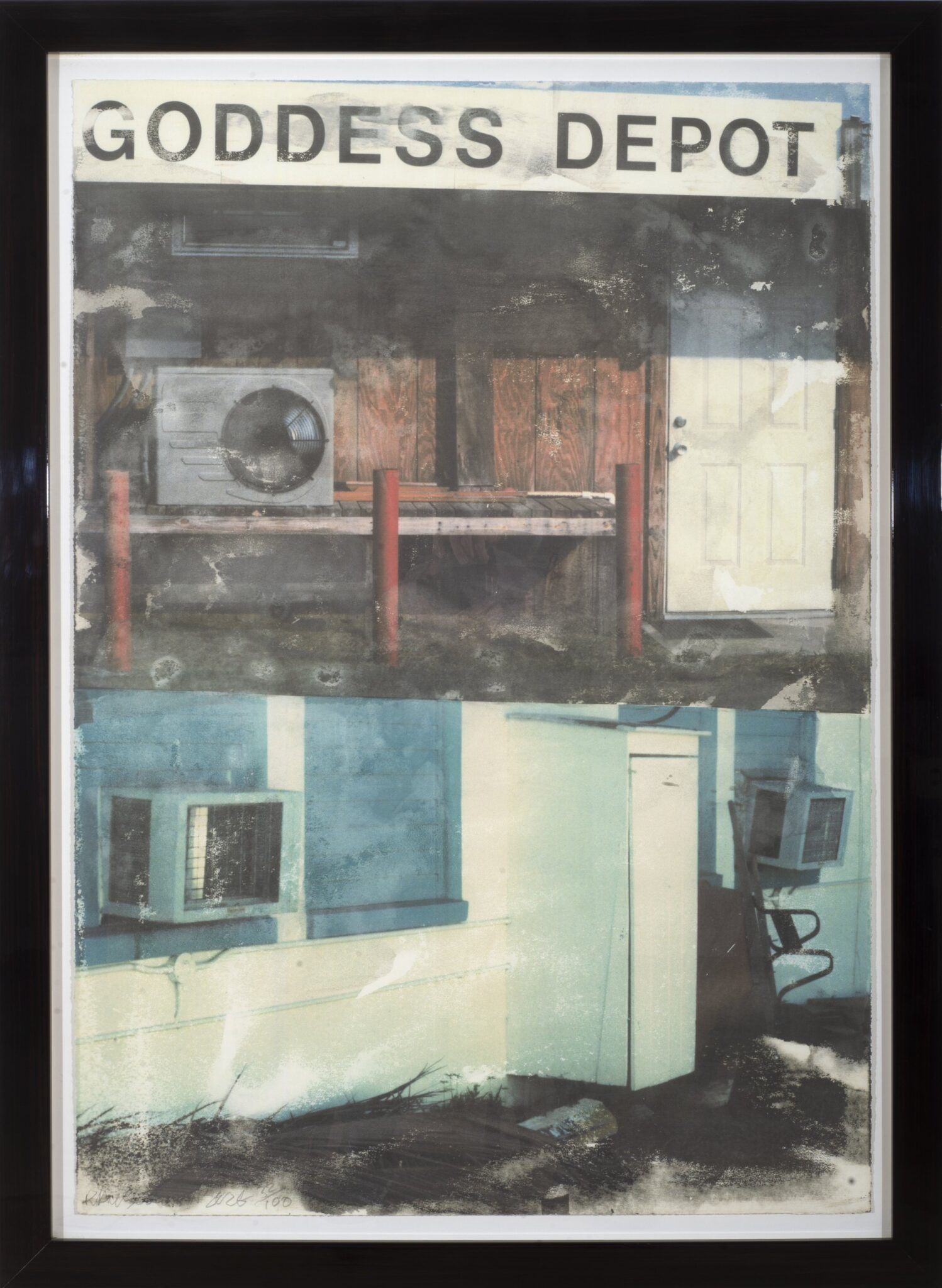 Robert Rauschenberg, In Transit (Goddess Depot) from the series 'Doctor of the World', 2001