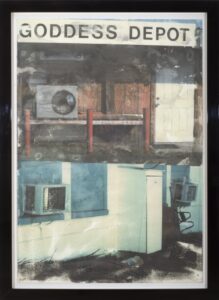 Robert Rauschenberg, In Transit (Goddess Depot) from the series 'Doctor of the World', 2001