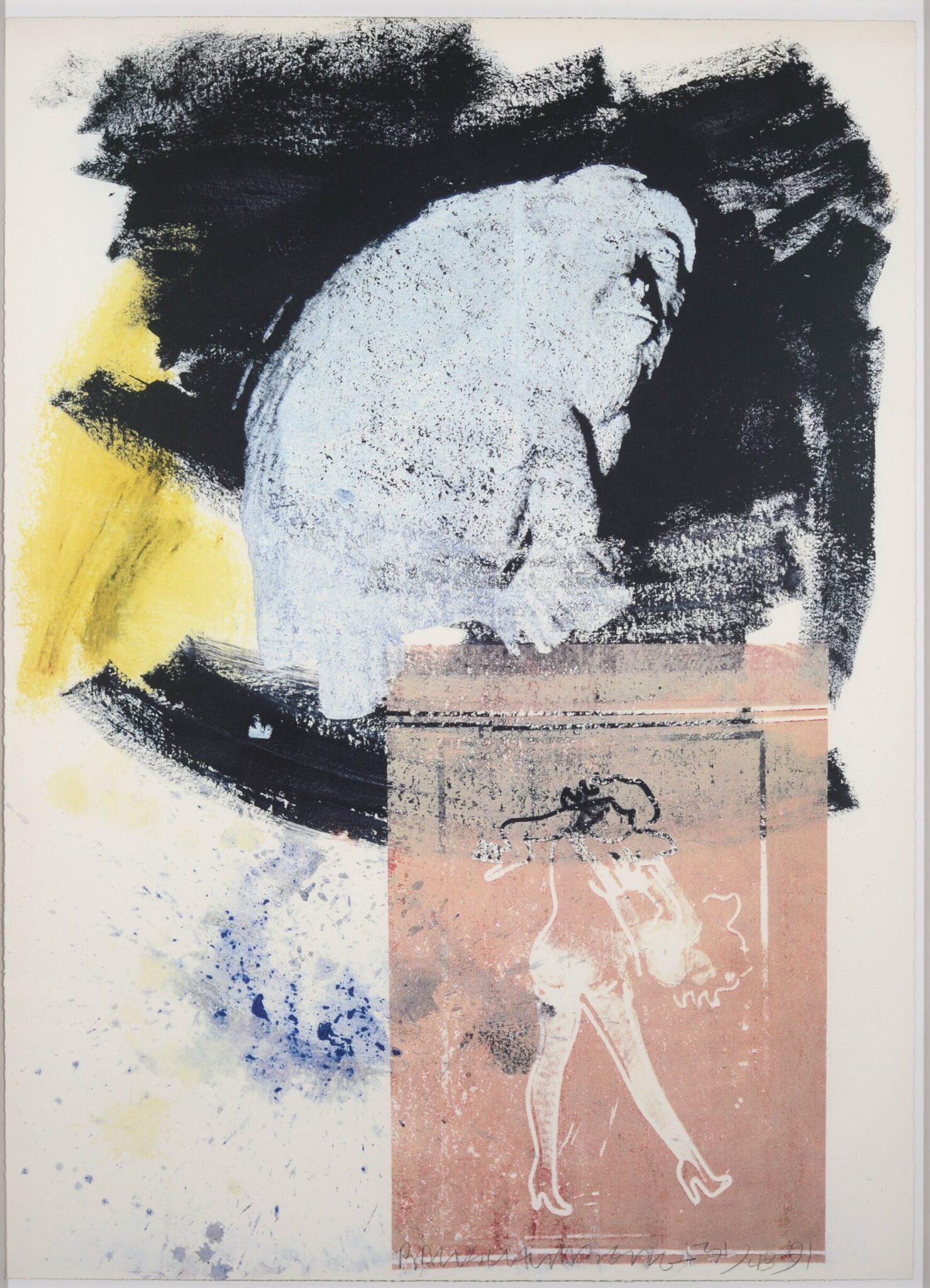 Robert Rauschenberg, Poise, 1991